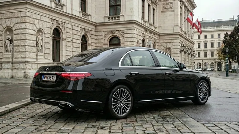 Mercedes-Benz S-Klasse Außenansicht Wien