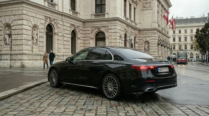 Mercedes-Benz E-Klasse Außenansicht Wien