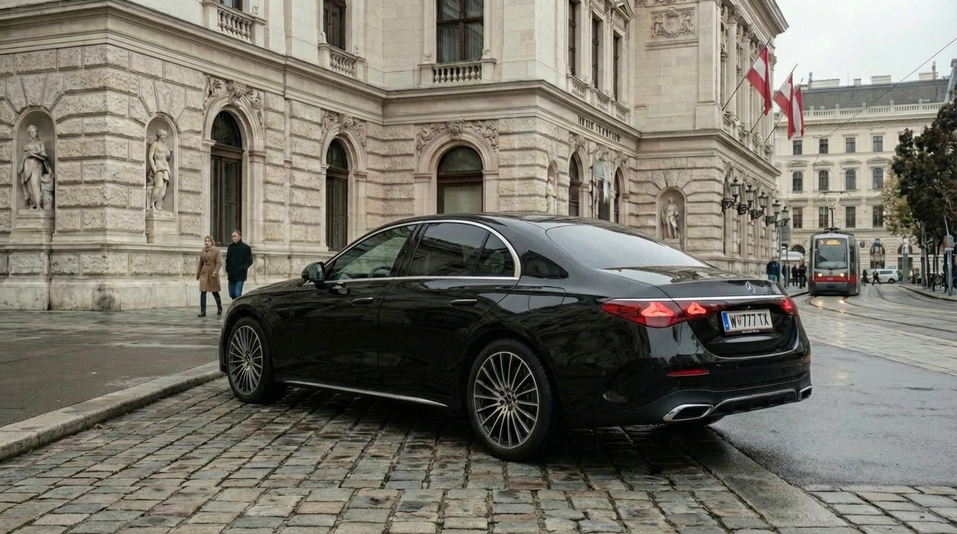 Mercedes-Benz E-Klasse Außenansicht Wien