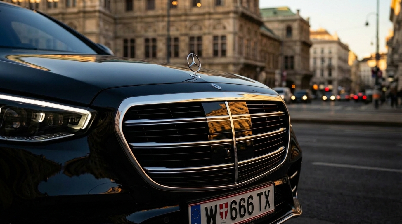 Eleganter Limousinenservice Wien – Mercedes S-Klasse