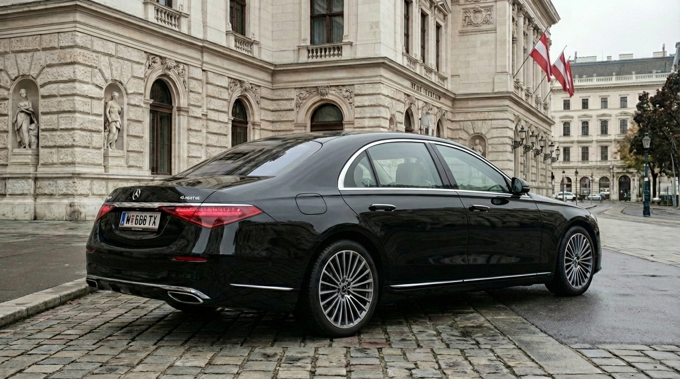 Mercedes-Benz S-Klasse Außenansicht Wien