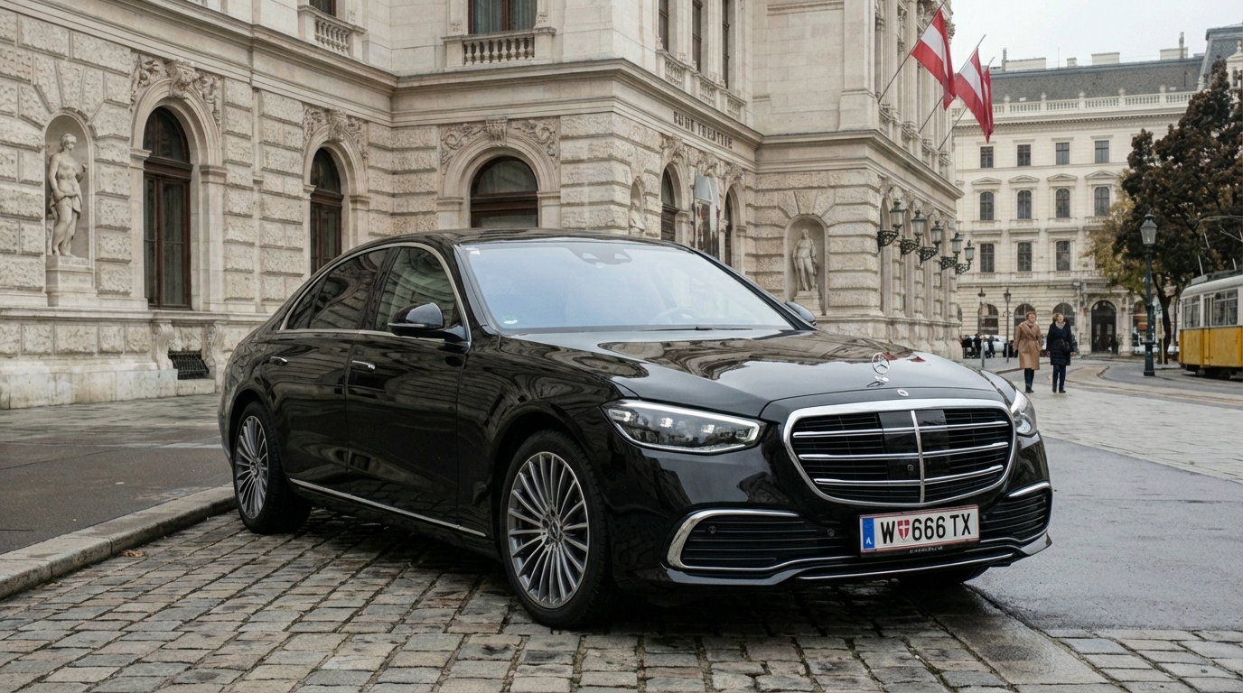 Mercedes S-Klasse – Luxus Chauffeur Wien