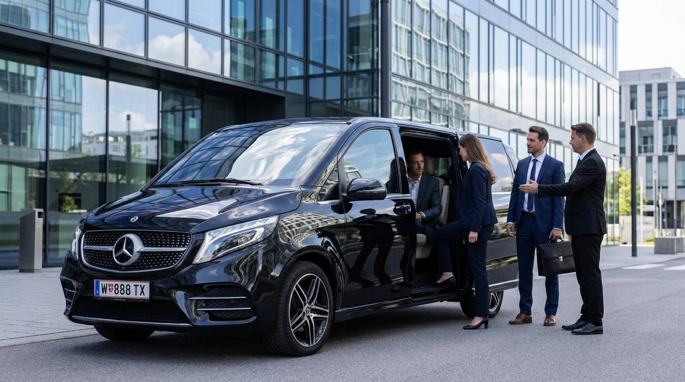 Professioneller Chauffeur – Shuttle Service Wien