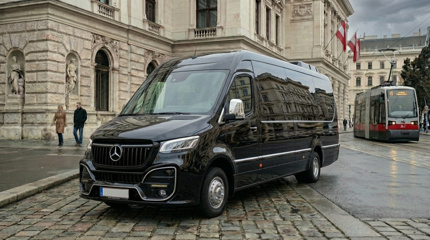 Mercedes Sprinter – Shuttle Wien bis 20 Personen
