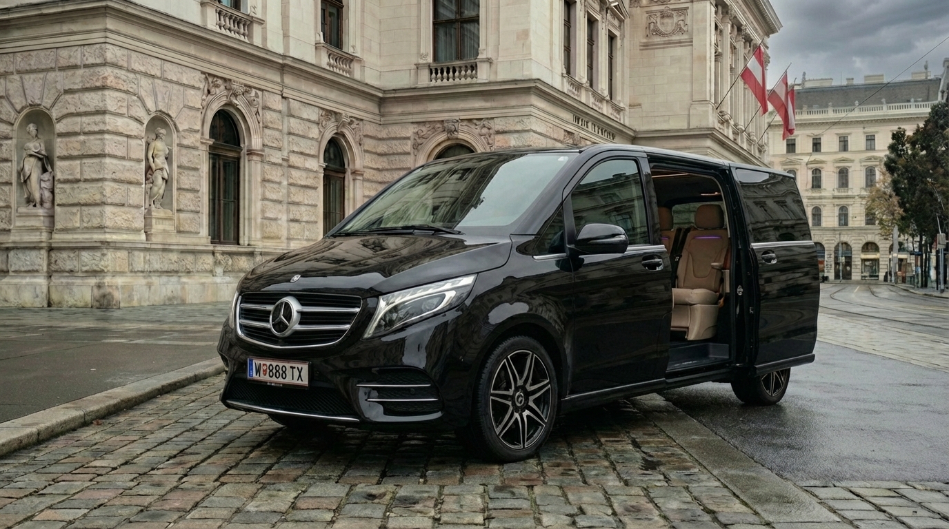 Mercedes V-Klasse – Shuttle Wien bis 7 Personen